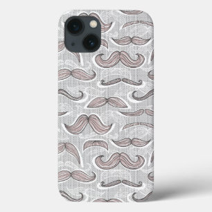 iPhone 13 Coque Motif à la mode de moustache