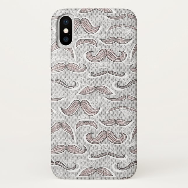 Coques Case-Mate iPhone Motif à la mode de moustache (Dos)