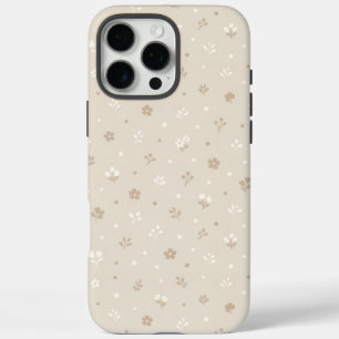 Coque iPhone 16 Pro Max Motif à points botaniques