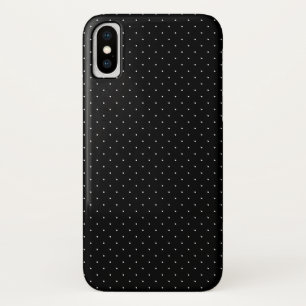 Etui iPhone Case-Mate Motif à points Polka en noir et blanc
