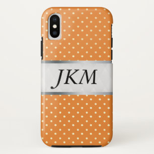 Case-Mate iPhone Case motif à points stylé (orange)