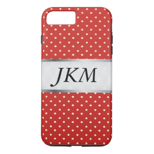 Case-Mate iPhone Case motif à points stylé / Rouge