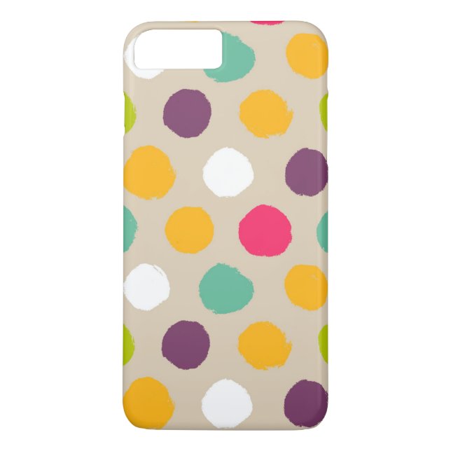 Coques Case-Mate iPhone motif à pois (Dos)