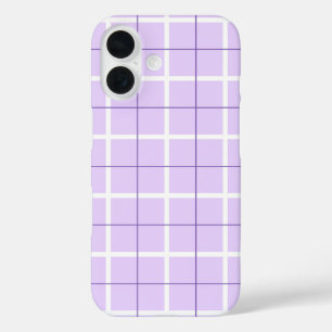 Coque Pour iPhone 16 Motif à rayures verticales de couleur douce et des