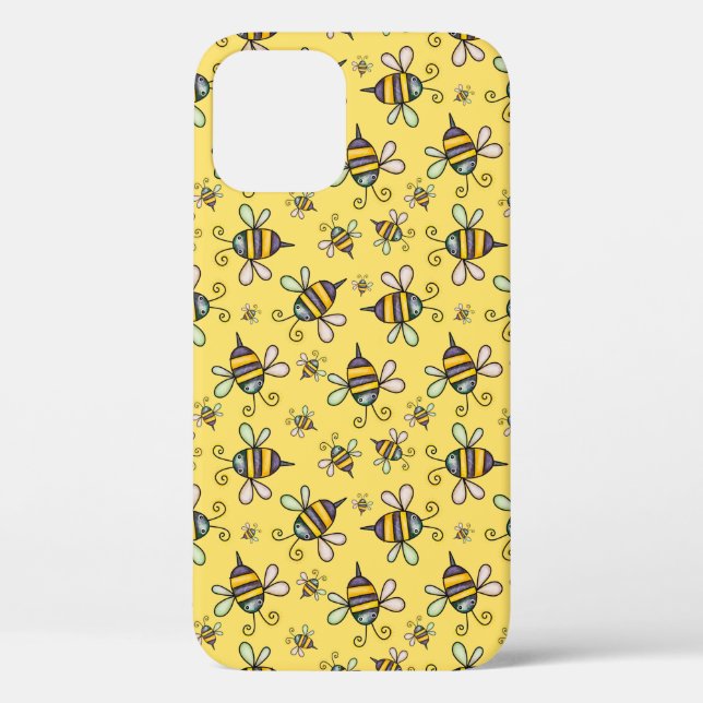 Coques Case-Mate iPhone Motif abeille bourdon (Verso)