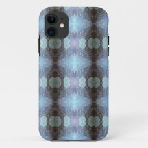 Motif Abstrait bleu mélangé de style multimédia sa