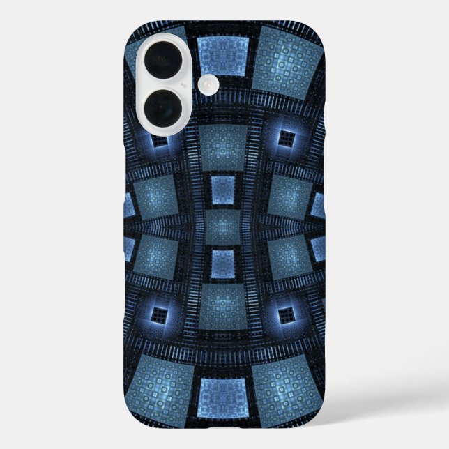Coques Case-Mate iPhone Motif Abstrait Blue Moves (Verso)