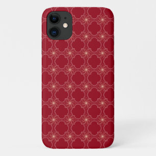 Case-Mate iPhone Case motif abstrait brillant sur rouge