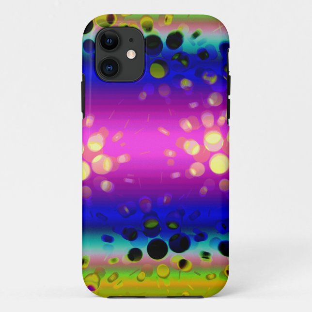 Coques Case-Mate iPhone Motif Abstrait coloré (Dos)
