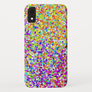 Case-Mate iPhone Case Motif abstrait de formes de pourpre et de corail