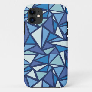 Etui iPhone Case-Mate Motif Abstrait de glace bleue