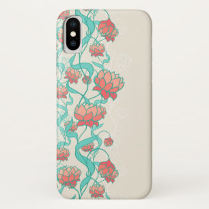 Coque Case-Mate iPhone Motif abstrait de Lotus