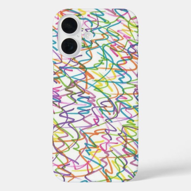 Coques Case-Mate iPhone Motif Abstrait de Tache de Graffiti (Verso)