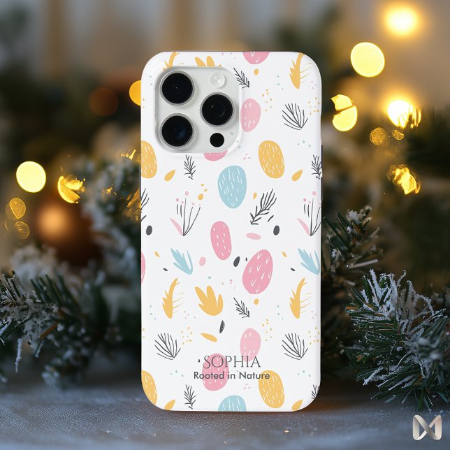 Coques Case-Mate iPhone Motif Abstrait Douce Inspiré de la Nature (Créateur téléchargé)