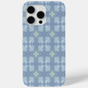 Coque Case-Mate iPhone Motif Abstrait Floral Bleu