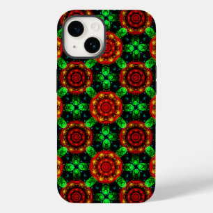 Coque Case-Mate iPhone Motif Abstrait Floral Moderne Bohème Élégant #504