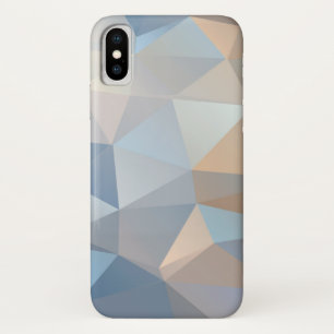Coque iPhone X Motif abstrait frais de triangle