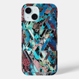 Coque Case-Mate iPhone Motif abstrait géométrique coloré
