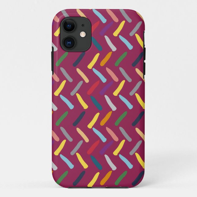 Coques Case-Mate iPhone Motif Abstrait moderne (Dos)