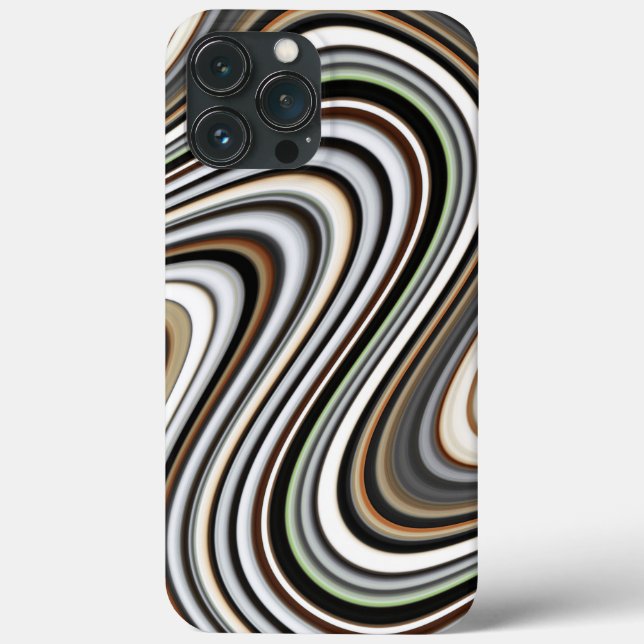 Coques Case-Mate iPhone Motif Abstrait moderne et élégant (Verso)