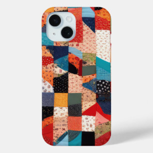 Coque Case-Mate iPhone Motif Abstrait Patchwork Quilt
