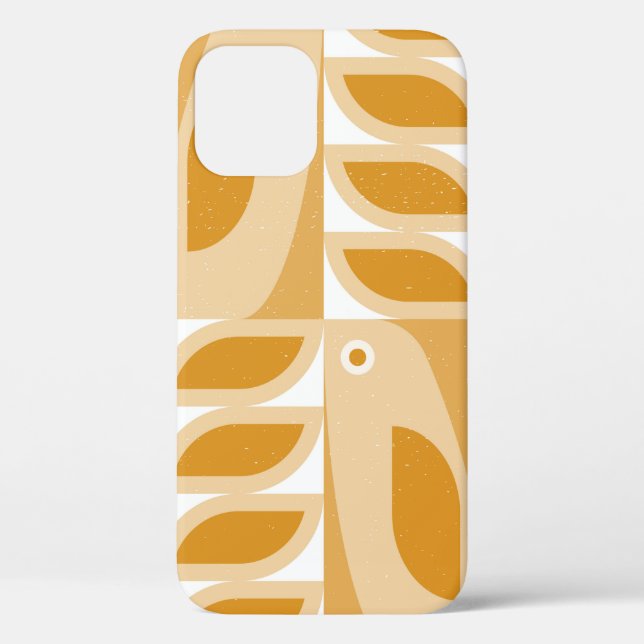 Coques Case-Mate iPhone Motif Abstrait rétro-géométrique sans couture (Verso)