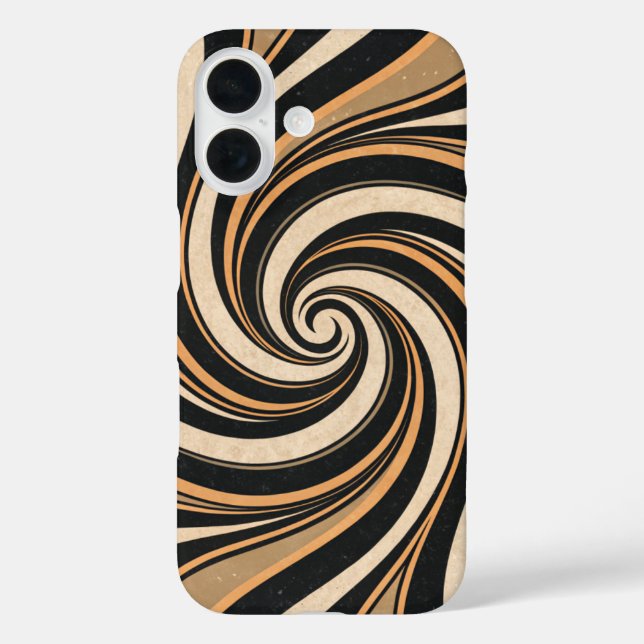 Coques Case-Mate iPhone Motif Abstrait Retro Liquid Swirl (Verso)