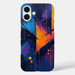 Coque Pour iPhone 16 Plus Motif Abstrait rétroactif