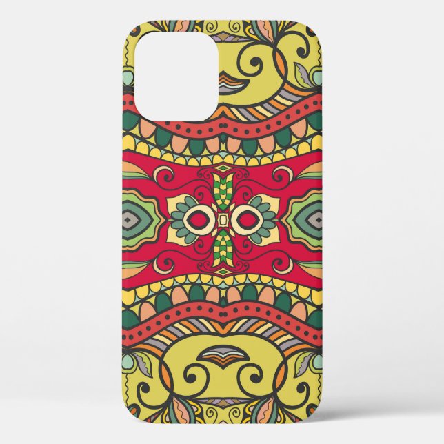 Coques Case-Mate iPhone Motif Abstrait sans couture (Verso)