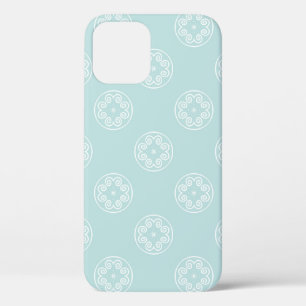 Case-Mate iPhone Case motif Abstrait sans soudure de poudre bleu couleur