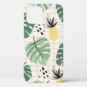 Case-Mate iPhone Case Motif Abstrait tropical sans couture avec feuille