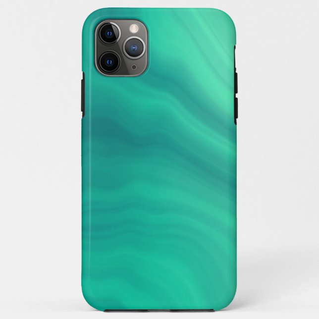 Coques Case-Mate iPhone Motif Abstrait Turquoise Green (Dos)