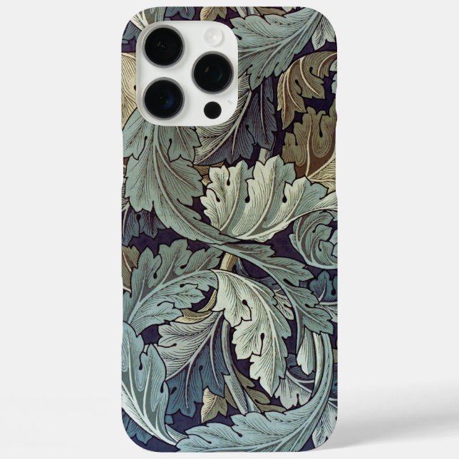 Coques Case-Mate iPhone Motif Acanthus William Morris Océan (Verso)