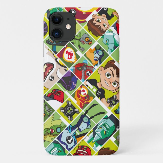 Coques Case-Mate iPhone Motif Alien Ben 10 (Dos)