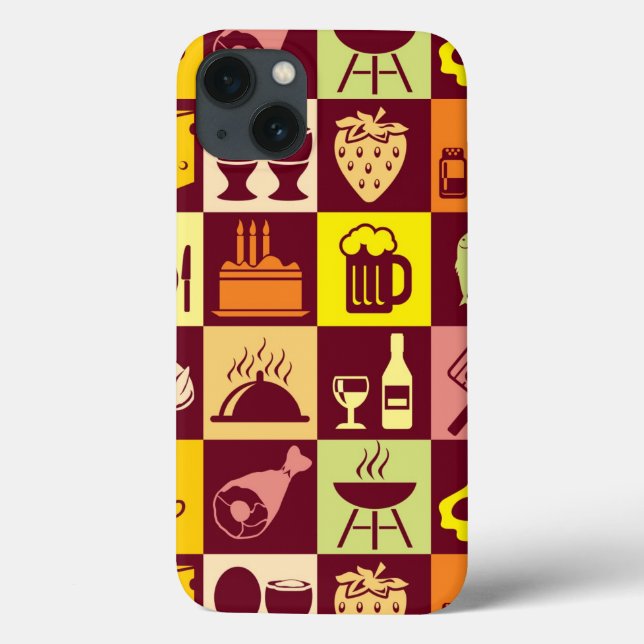 Coques Case-Mate iPhone Motif alimentaire 3 (Verso)