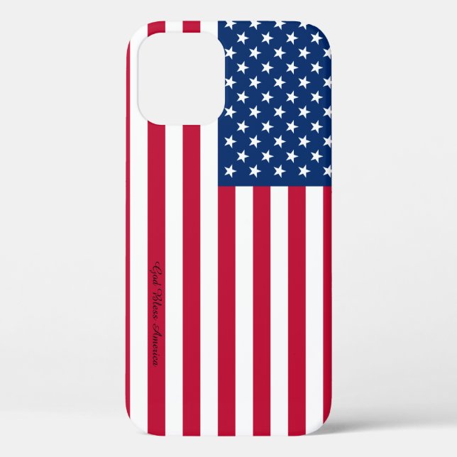 Coques Case-Mate iPhone Motif américain du drapeau (Verso)