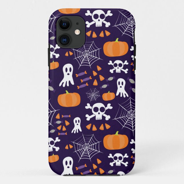 Coques Case-Mate iPhone Motif amusant d'Halloween (Dos)