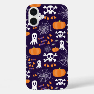 Coque Pour iPhone 16 Plus Motif amusant d'Halloween