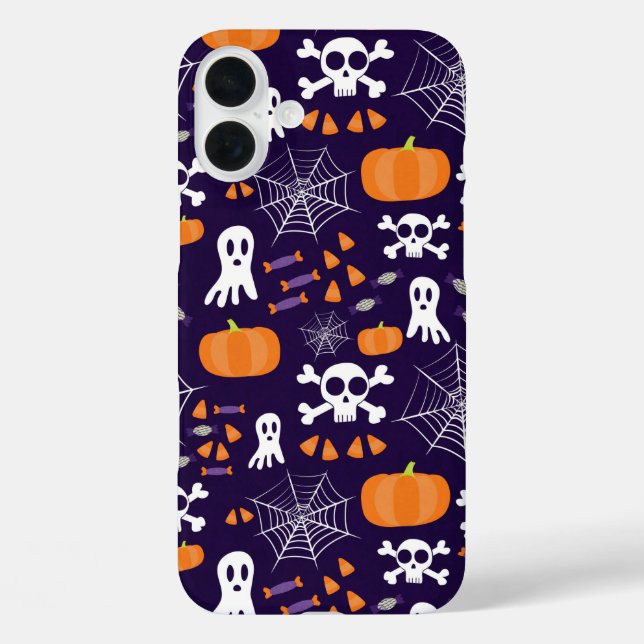 Coques Case-Mate iPhone Motif amusant d'Halloween (Verso)