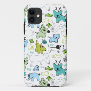 Coque Case-Mate Pour iPhone motif animal d'arrière - plan d'enfants