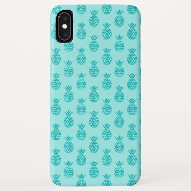 Coques Case-Mate iPhone Motif Aqua Sea Foam Blue Pineappy (Dos)