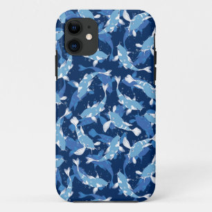 Case-Mate iPhone Case Motif aquatique bleu - Koi Fish