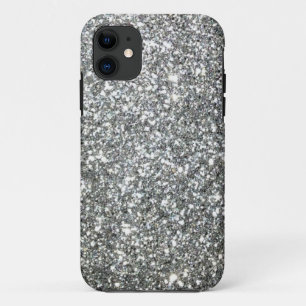 Etui iPhone Case-Mate Motif "argenté" noir et blanc de granit