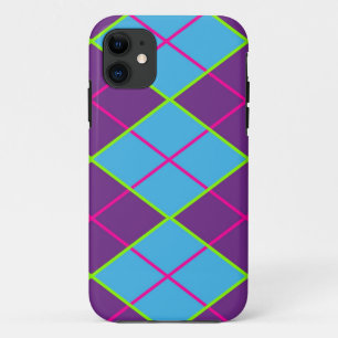 Coque iPhone 11 Motif Argyle Classique