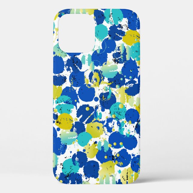 Coques Case-Mate iPhone motif arrière - plan abstrait transparent, avec sp (Verso)
