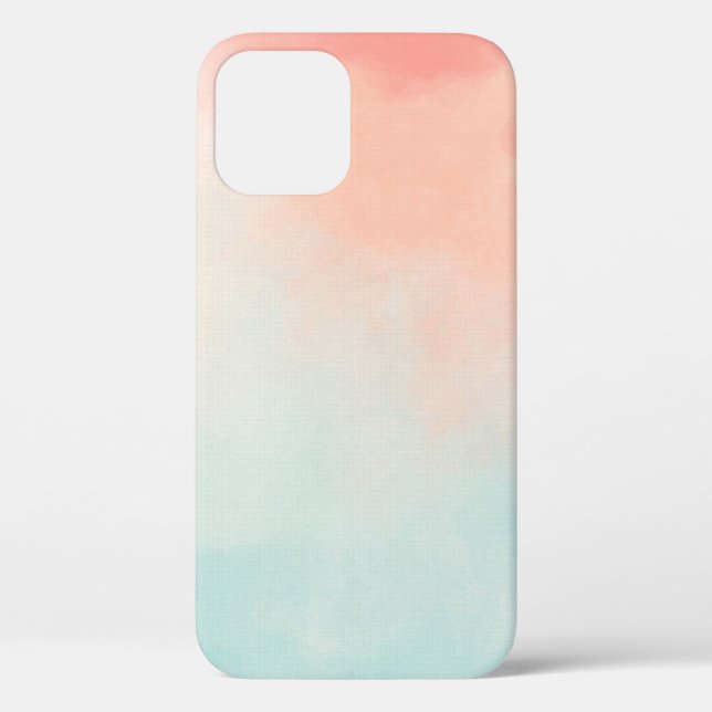 Coques Case-Mate iPhone motif Arrière - plan aquarelle (Verso)