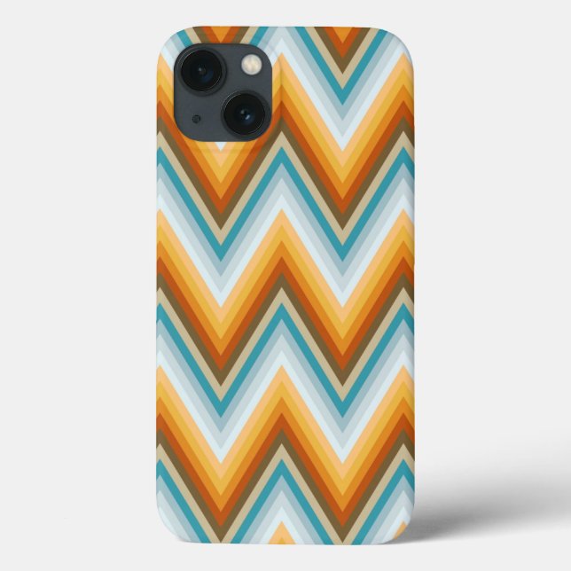 Coques Case-Mate iPhone Motif Arrière - plan Chevron (Verso)