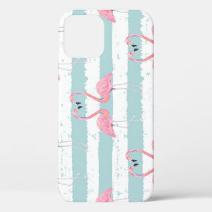 Case-Mate iPhone Case Motif Arrière - plan Exotique Flamant rose rayé