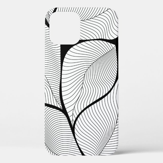 Coques Case-Mate iPhone Motif arrière - plan feuille de feuillage (Verso)
