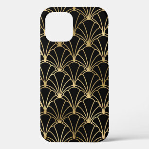 Case-Mate iPhone Case motif art déco noir d'or